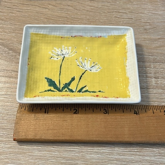 Creative Co-op Set of 4 Stoneware Botanical Bible Verse Small Trinket Dishes - Picture 7 of 7